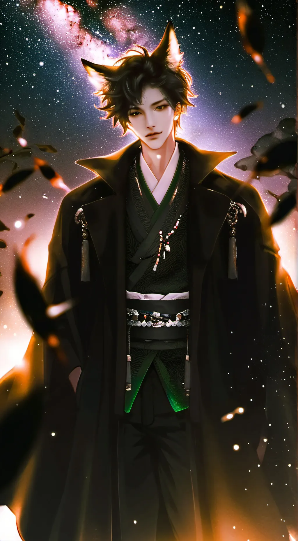 ai character: Michael  background