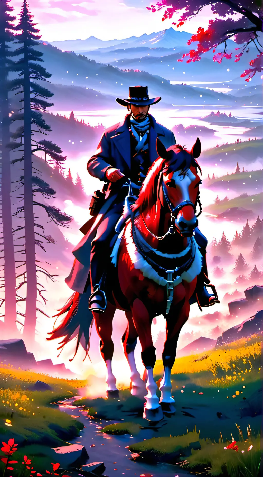 ai character: Arthur Morgan background