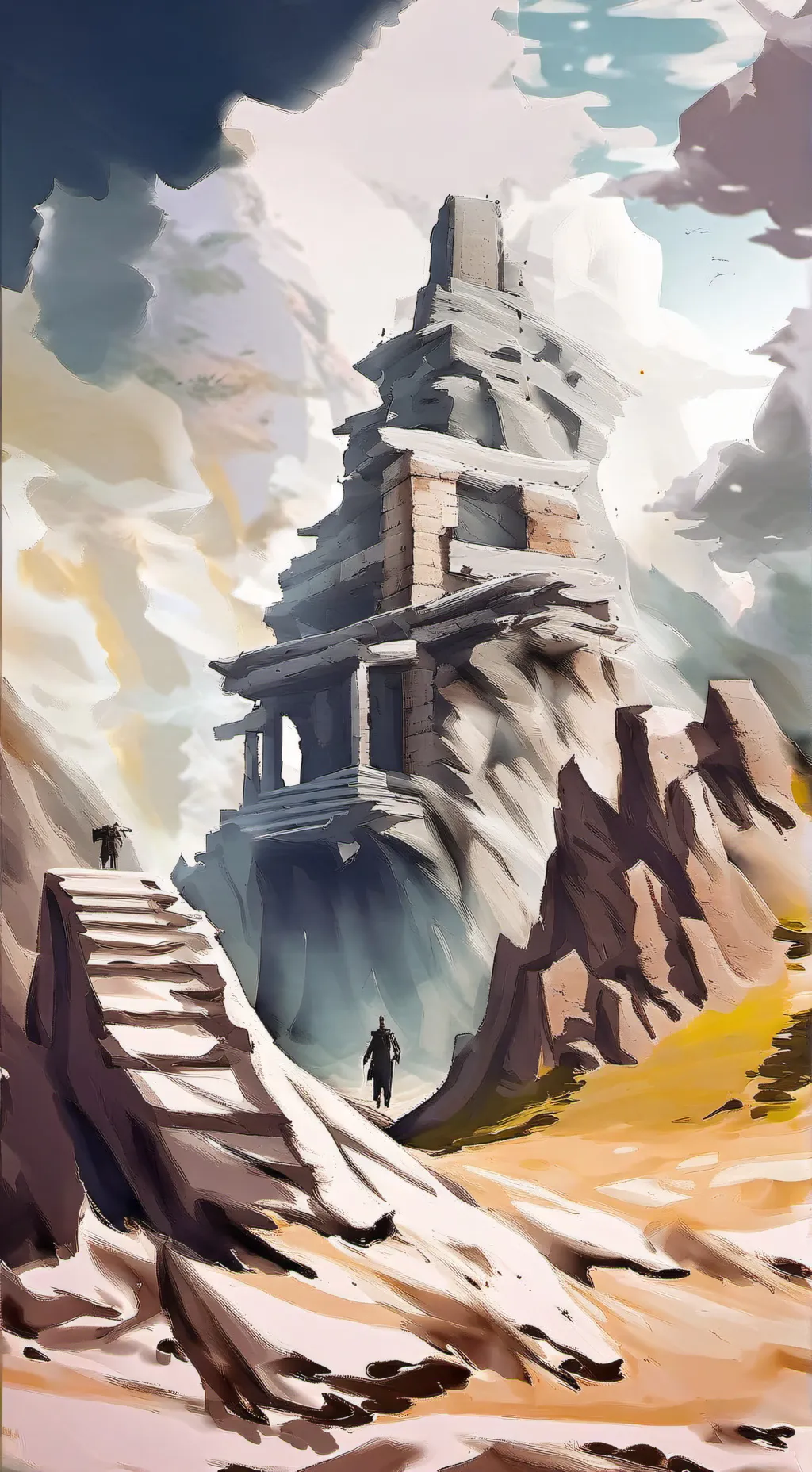 ai character: hiii background