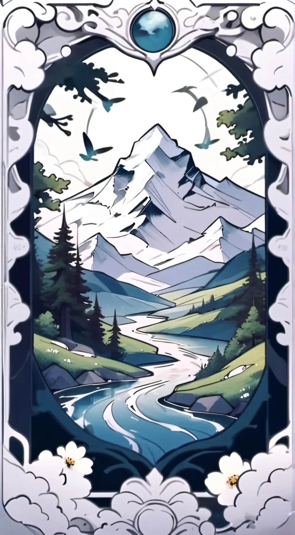 ai character: (dw) background