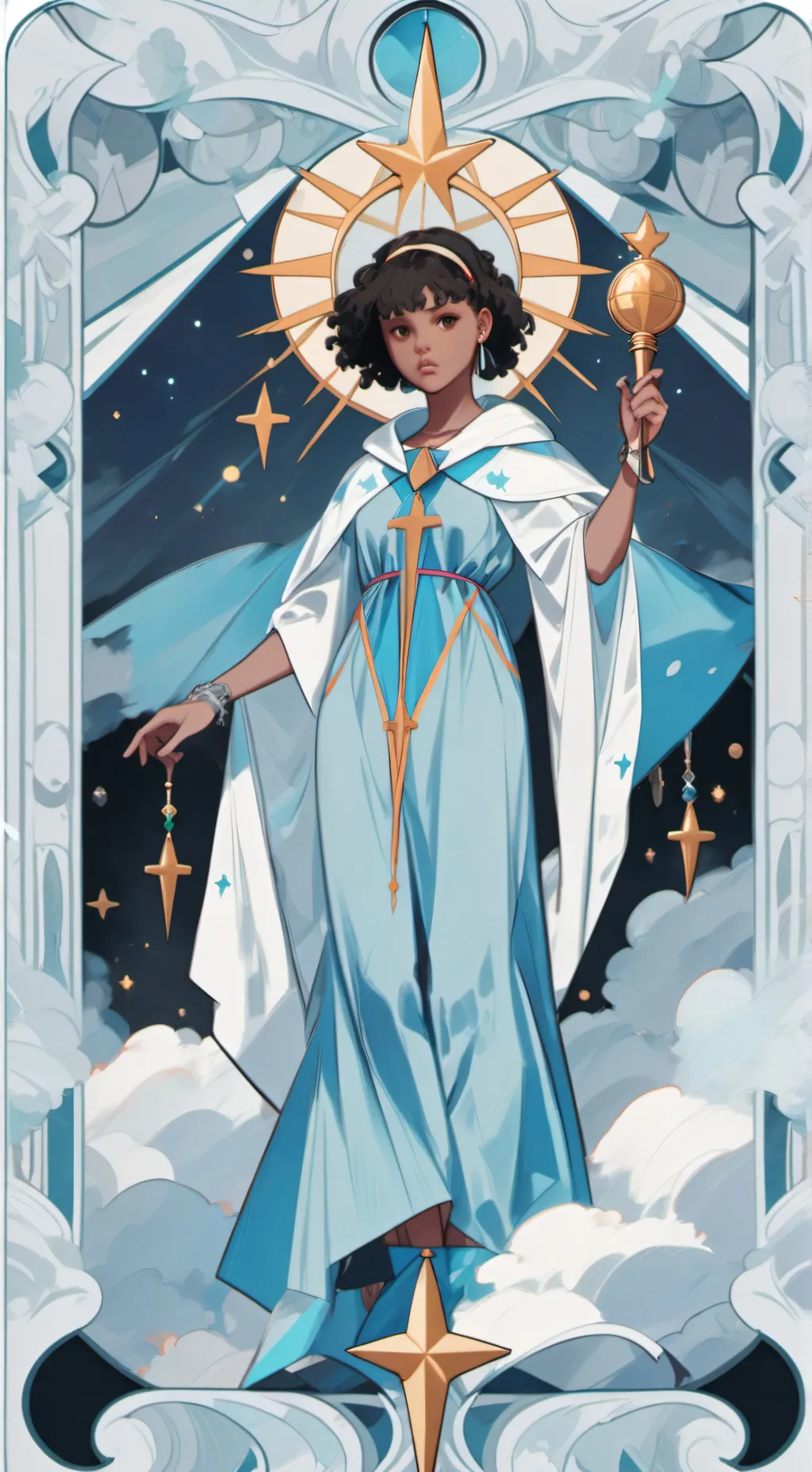 ai character: my godness background