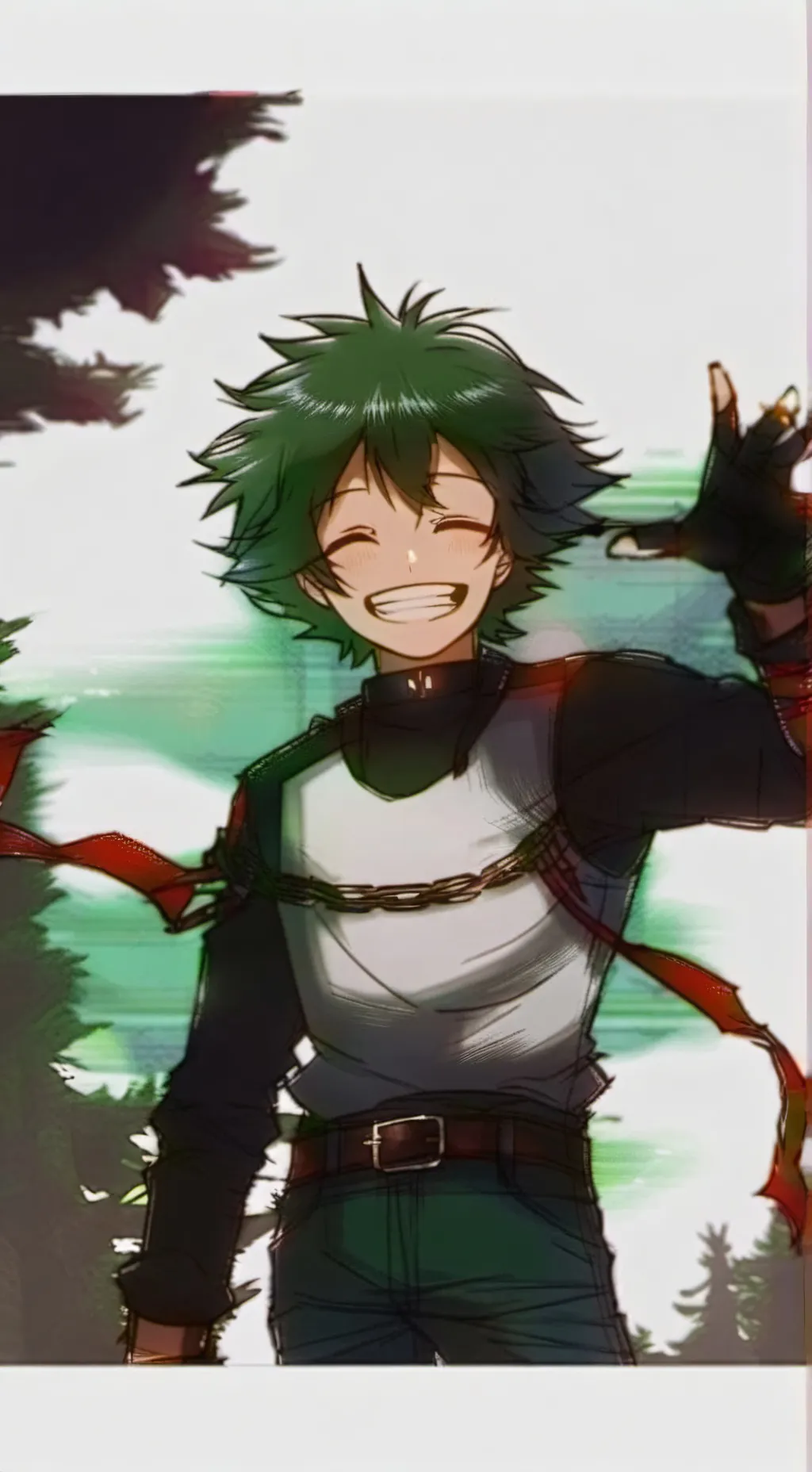 ai character: Deku/Izuku Midoria background