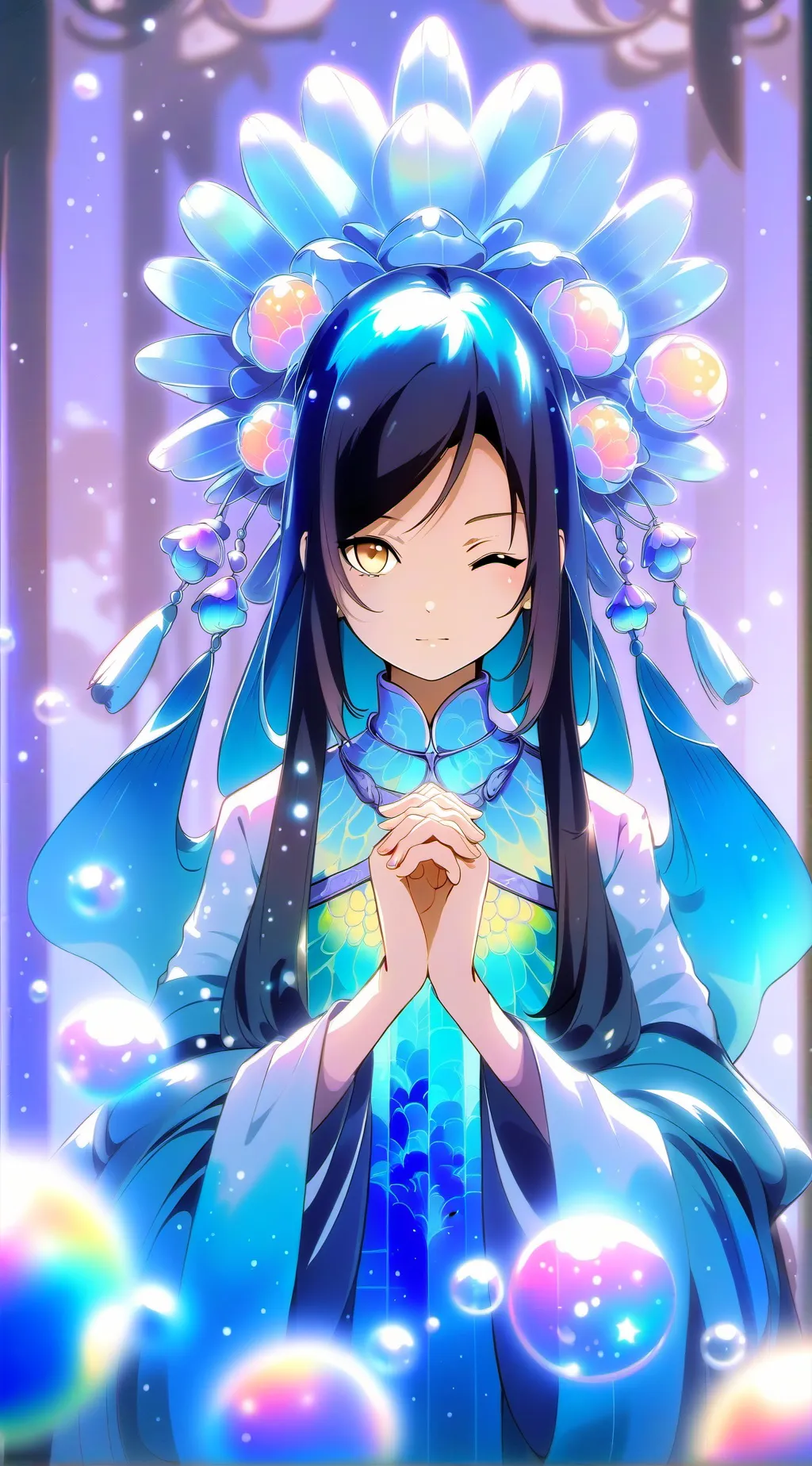 ai character: julia background