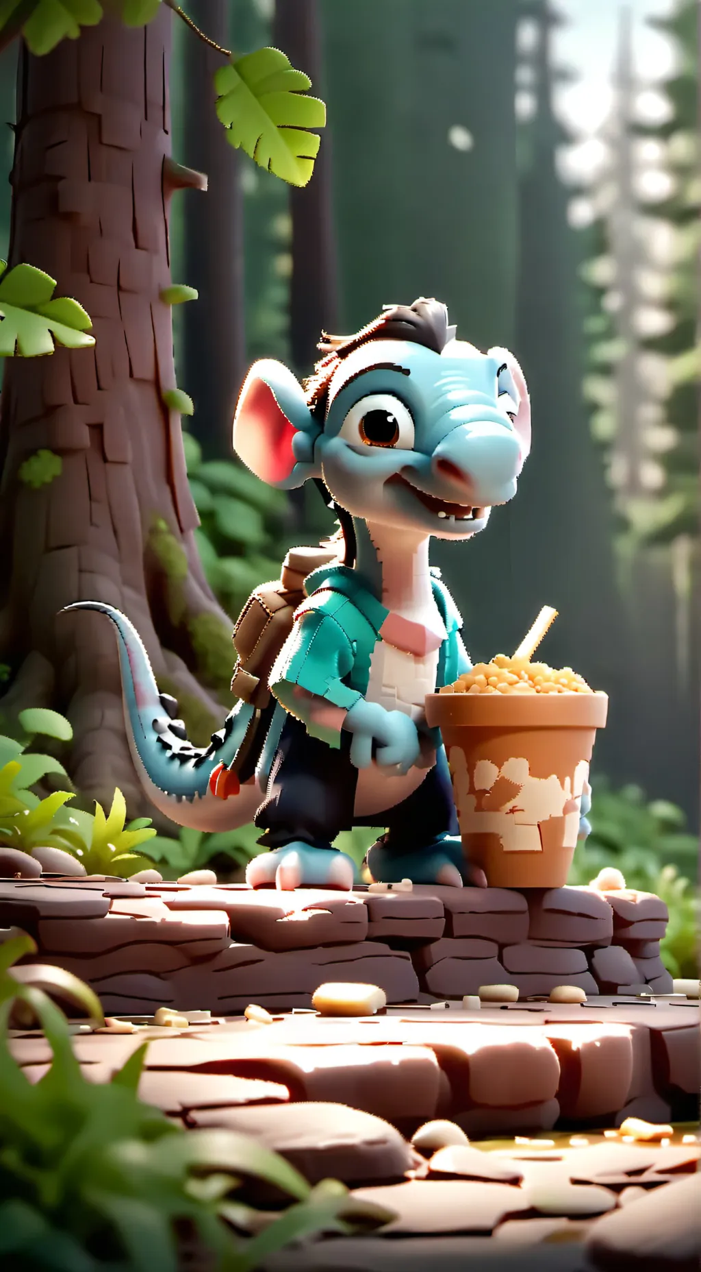 ai character: bicho raro background