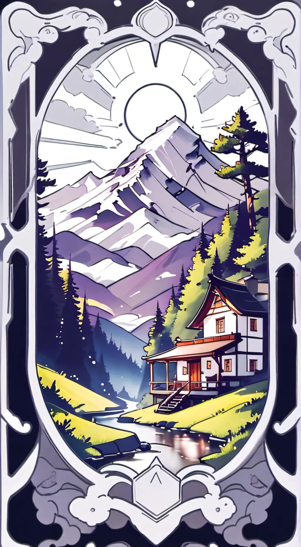 ai character: dw but thr cused!? background