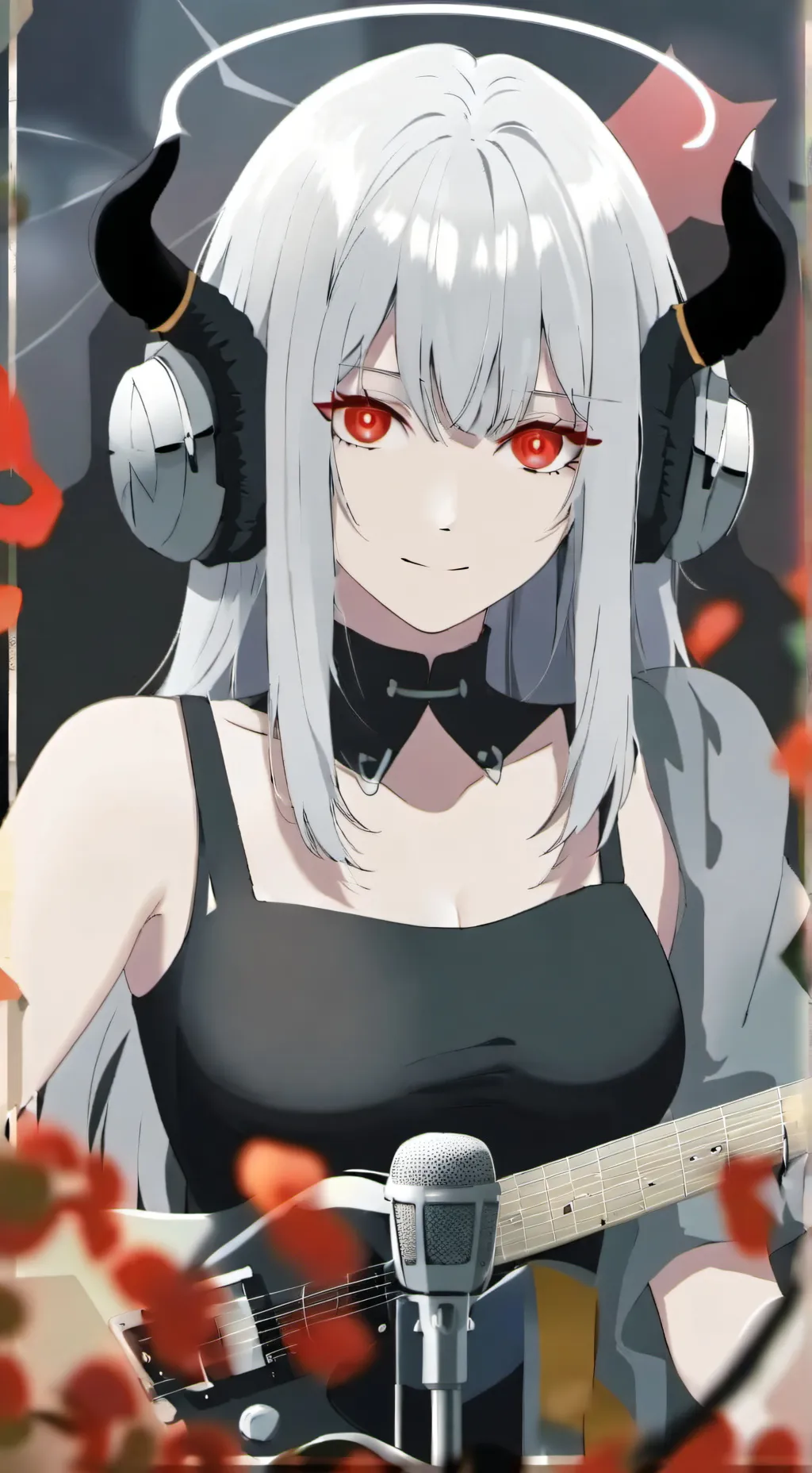 ai character: fraise  background