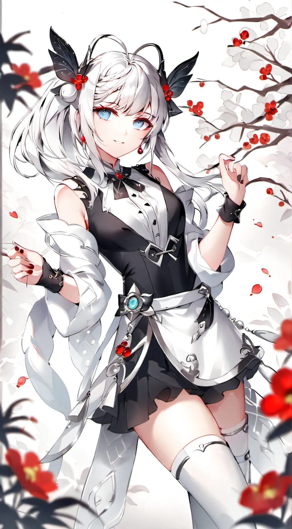 ai character: bromita🤑🤑  background