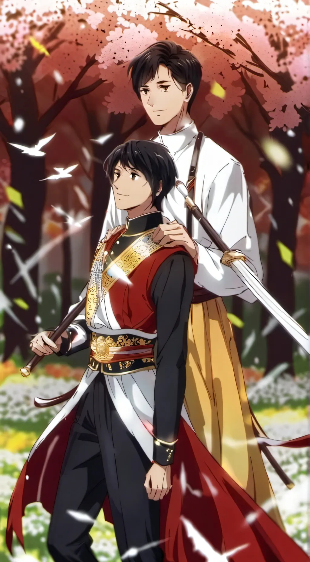 ai character: Kai dan kenzi background