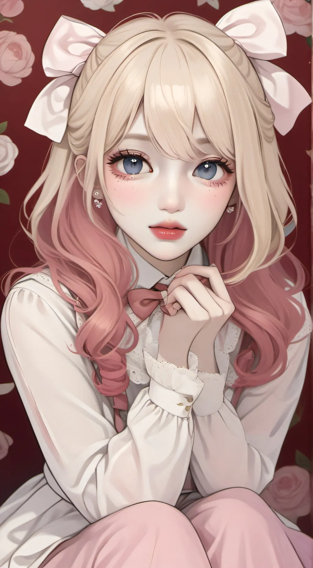 ai character: ~♫Maggie★~ background