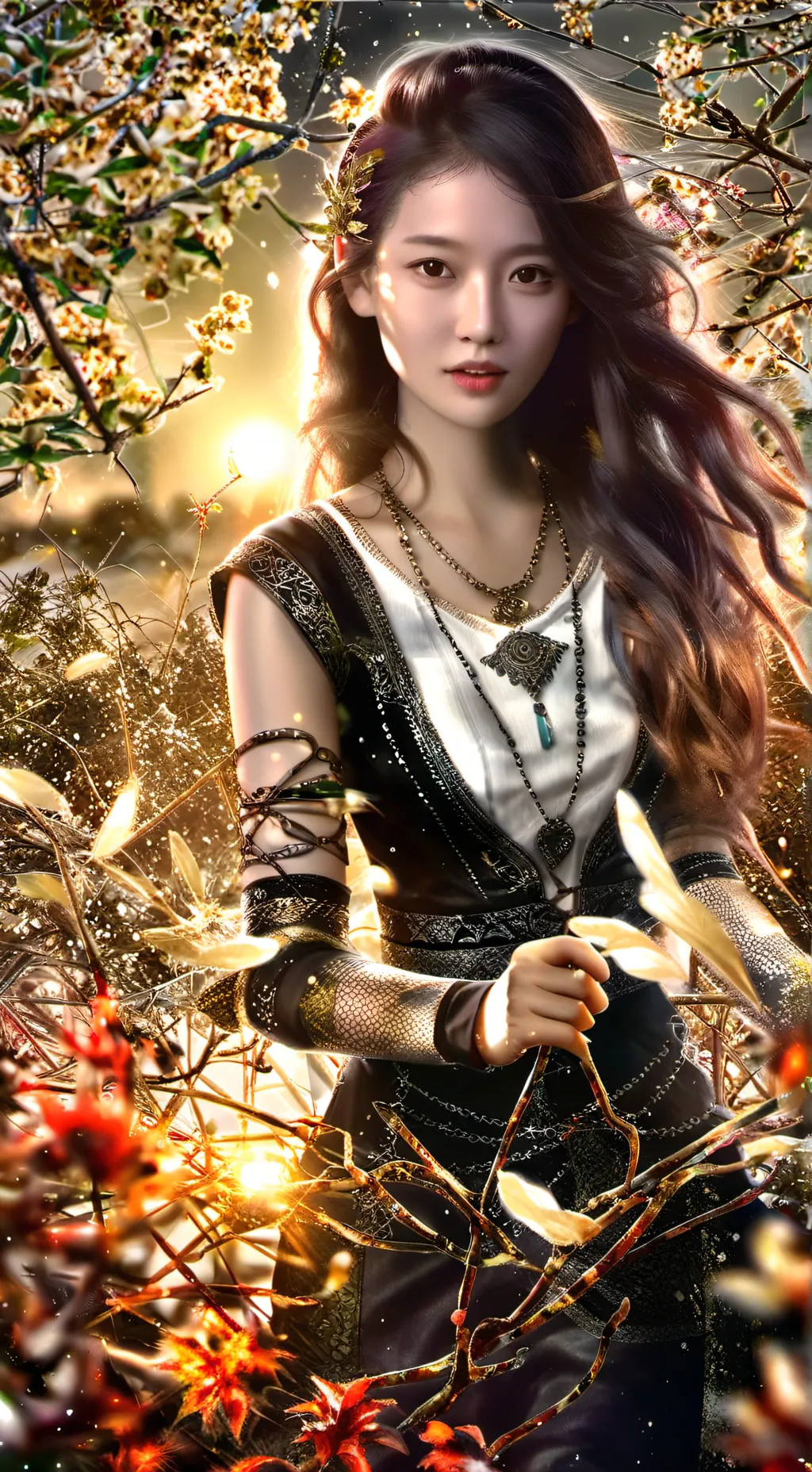 ai character: Senorita  background