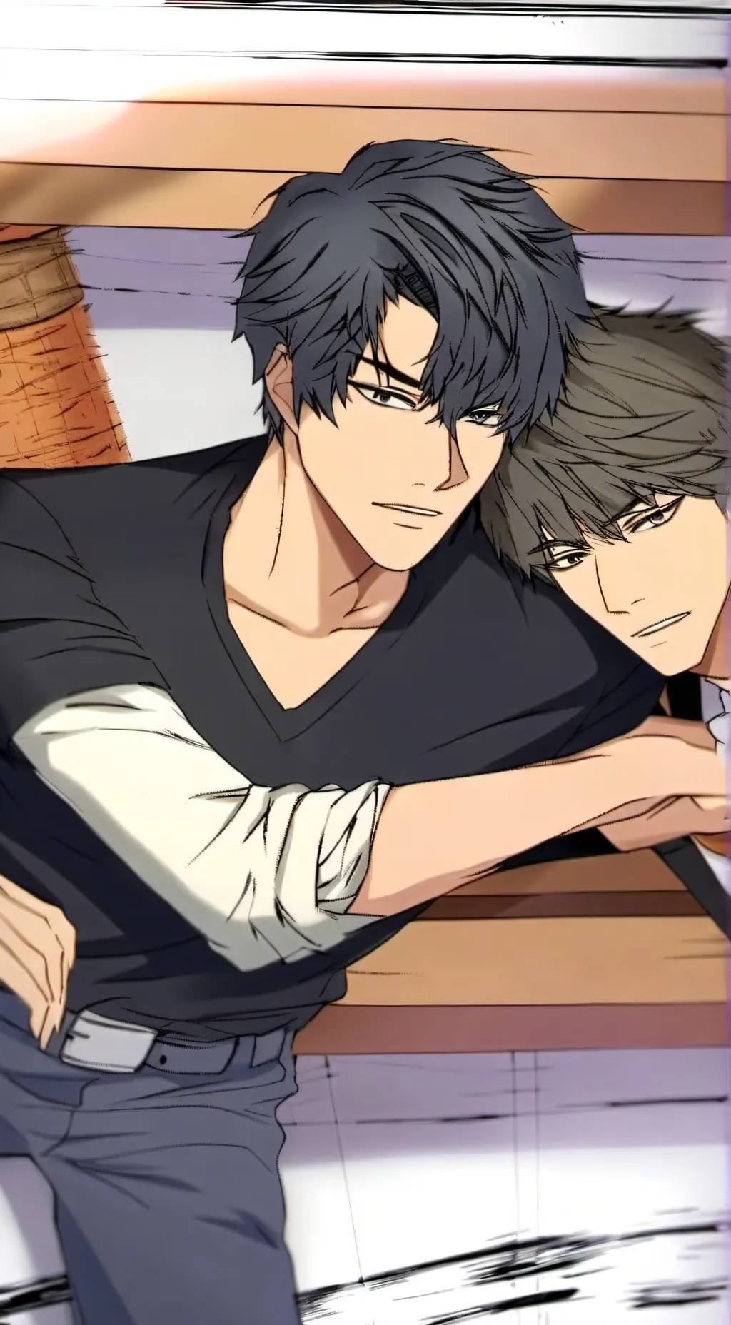 ai character: jun-ho  background