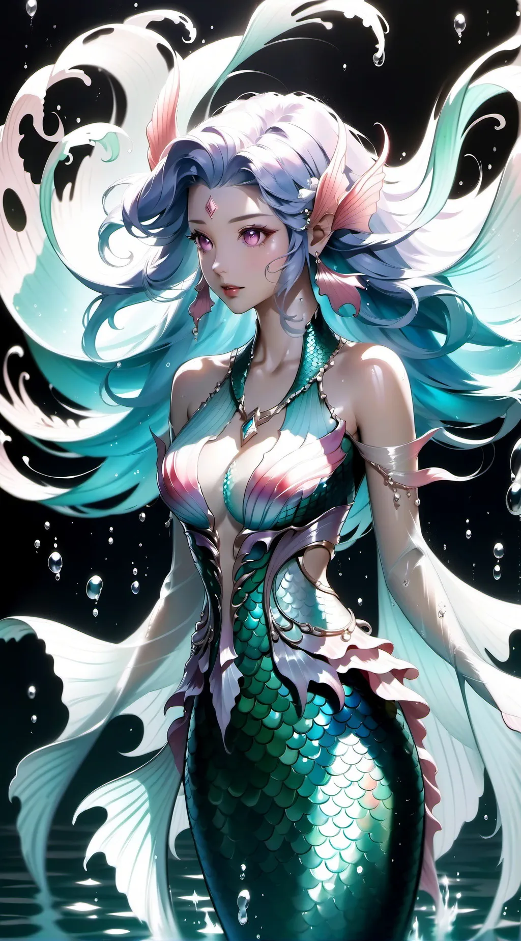 ai character: ￼ Veronica background