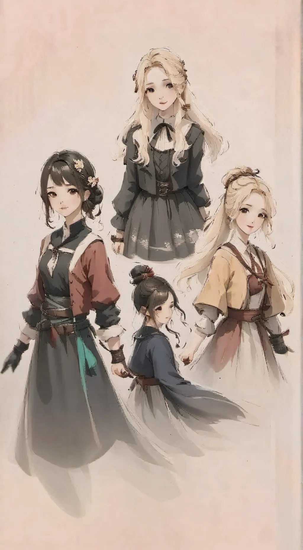 ai character: Besities background