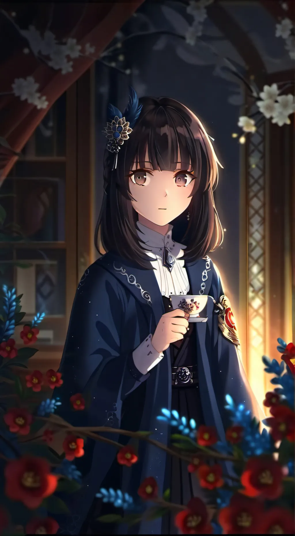 ai character: 🌸 PAMELA 🌸 background