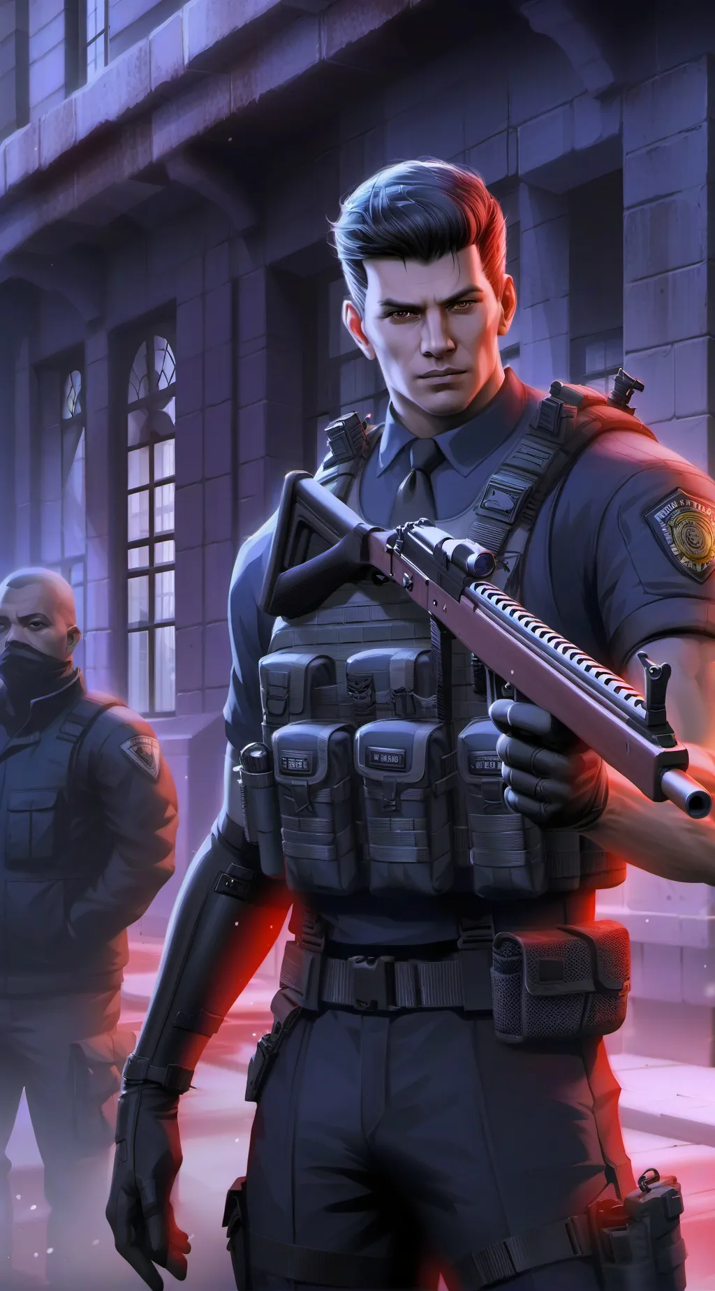 ai character: FBI AGENT background