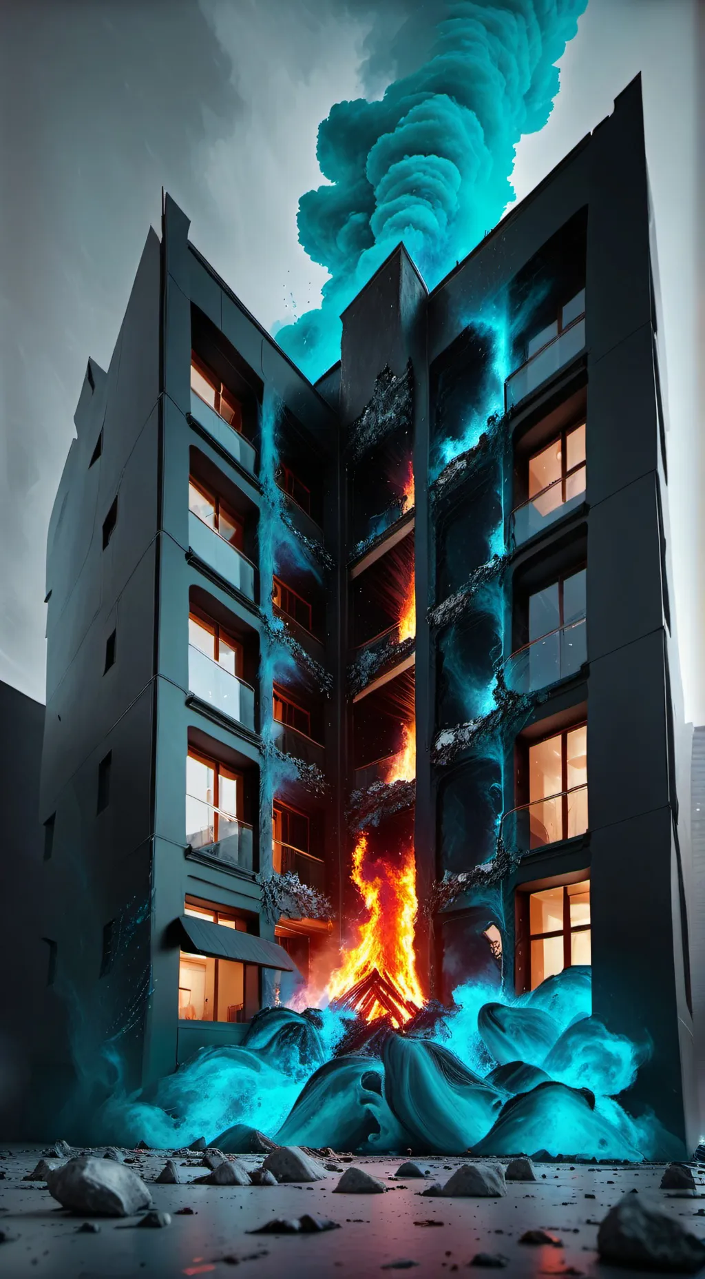 ai character: Doors fight background