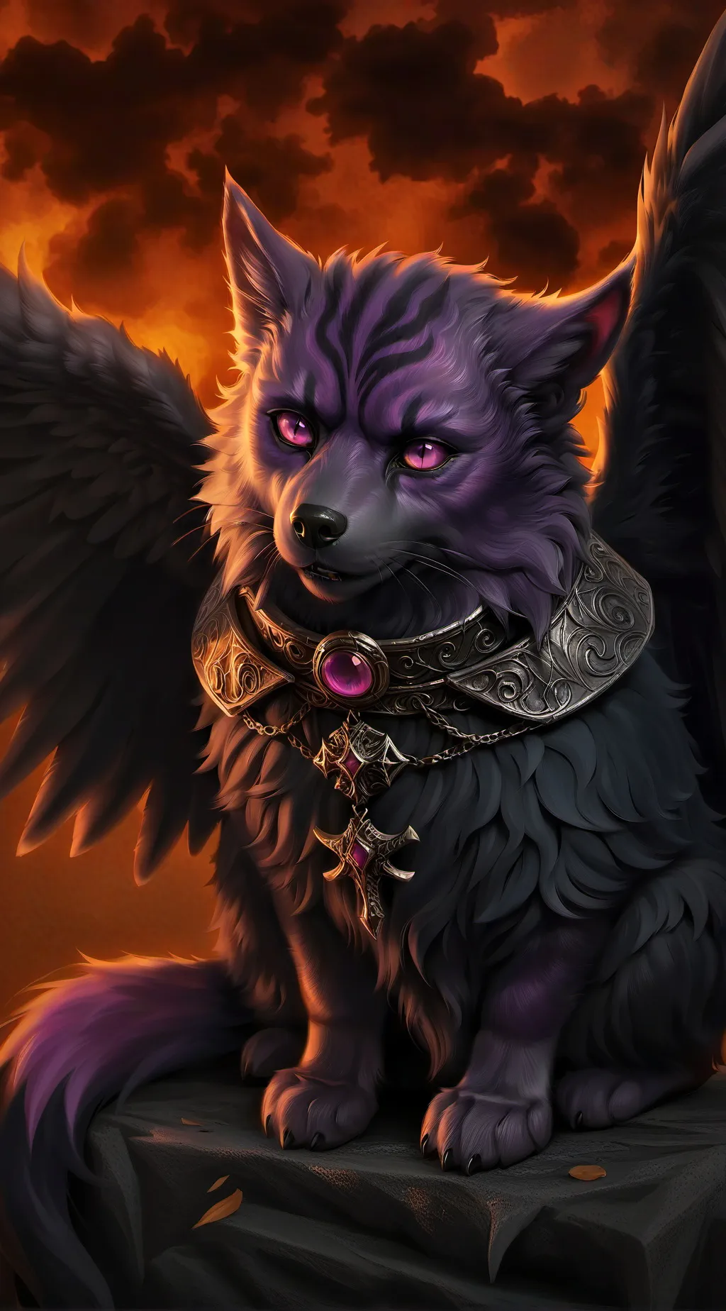 ai character: The underworld  background