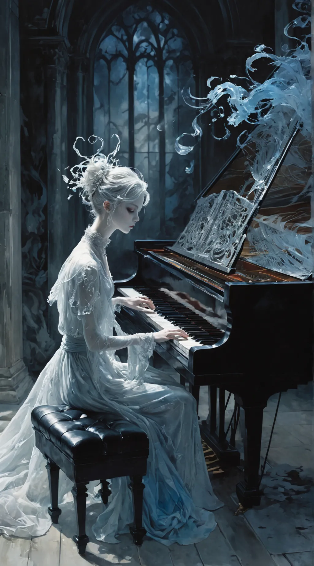 ai character: Raven background