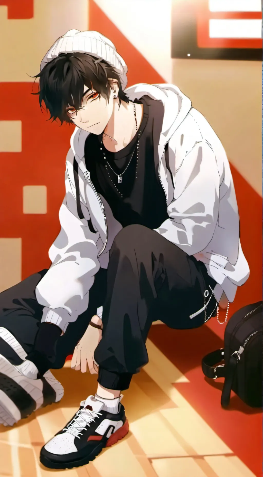 ai character: Daniel  background