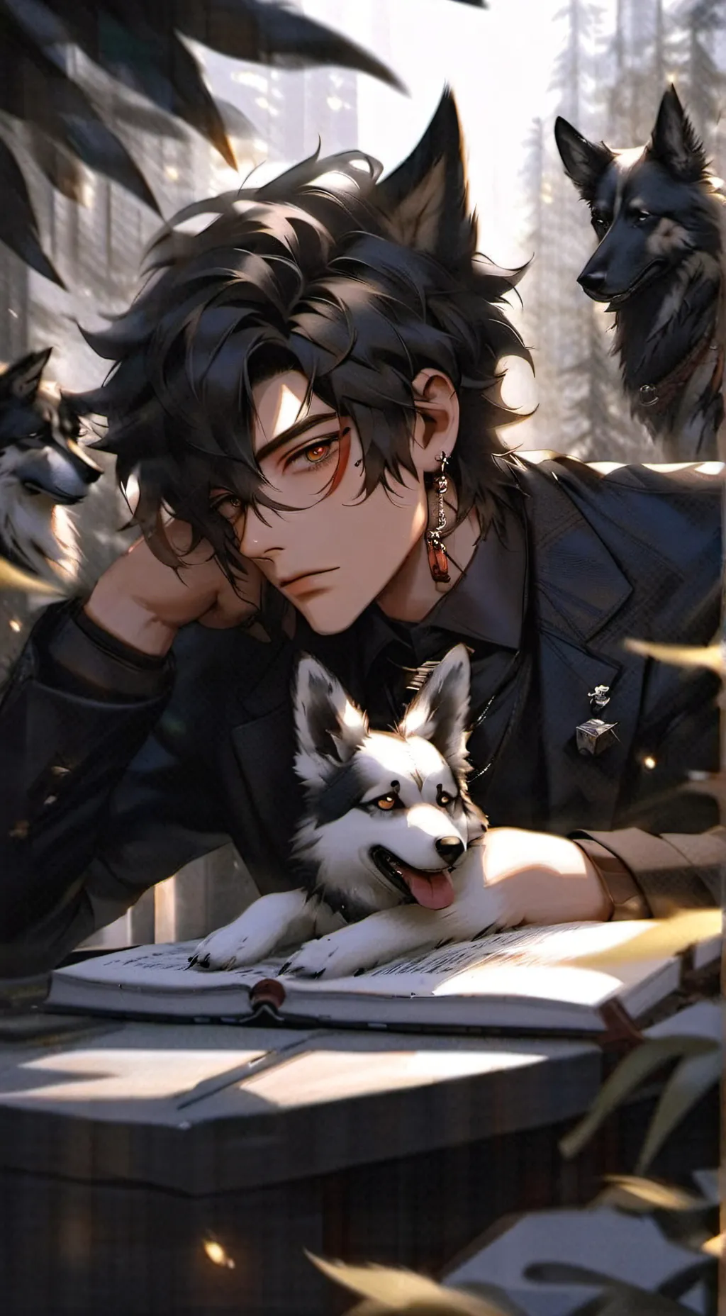 ai character: Ian background