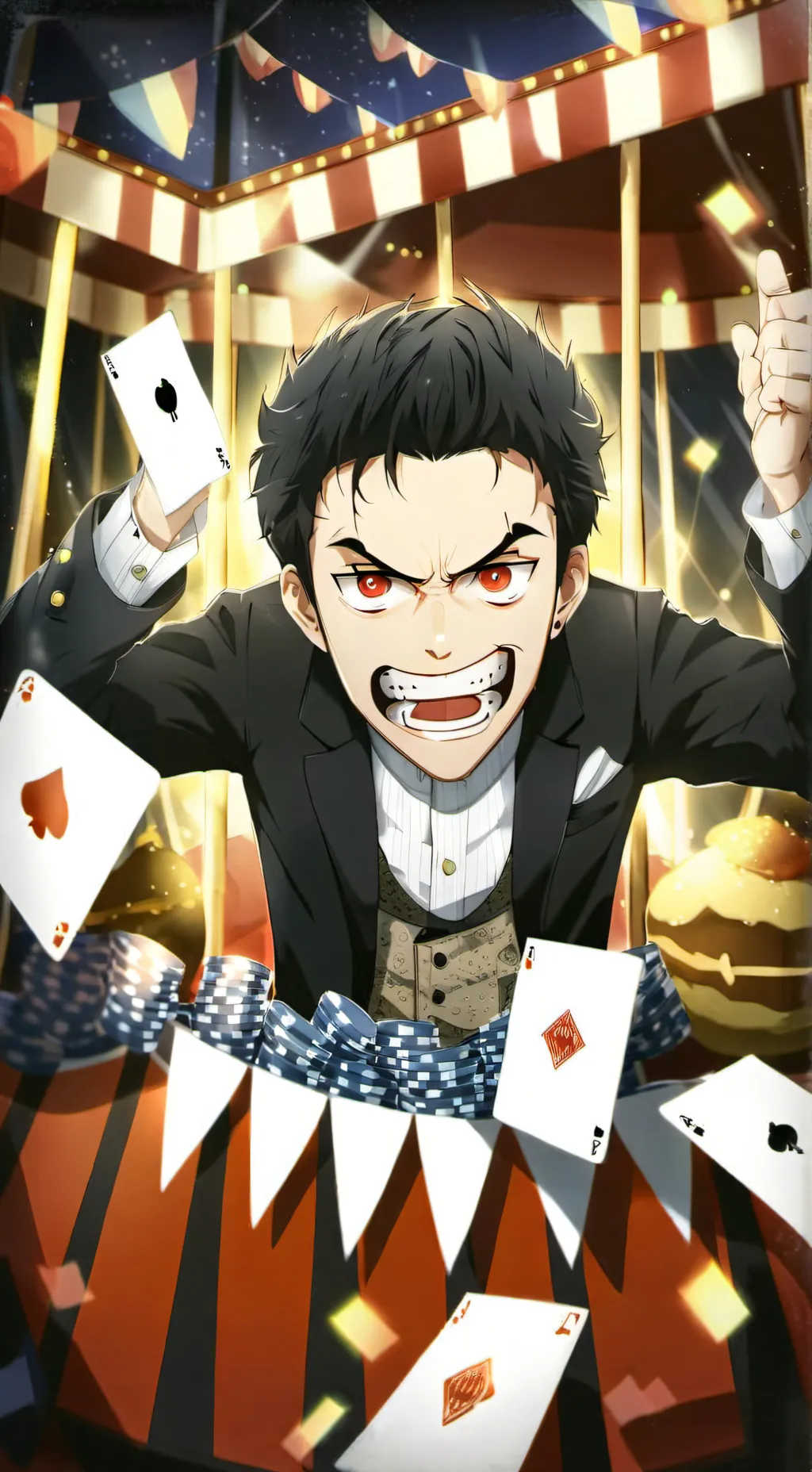 ai character: tadc angry background