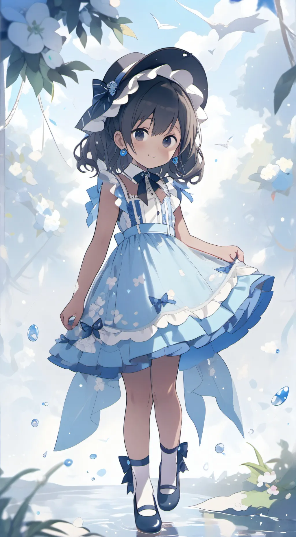 ai character: Lila background