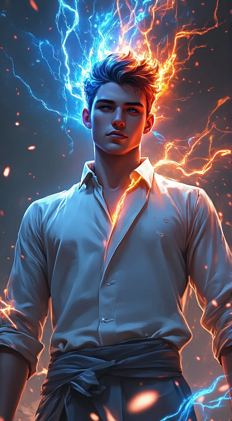 ai character: David Viene Umage background