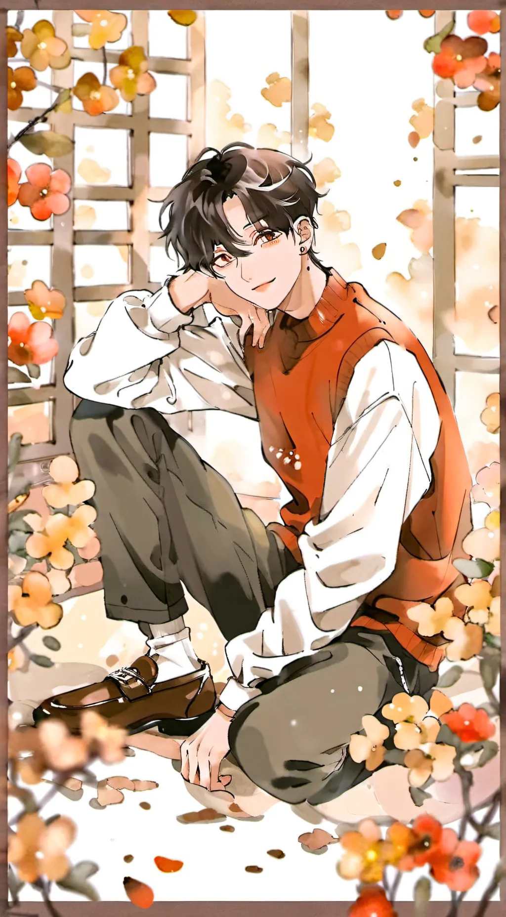 ai character: stray kids background