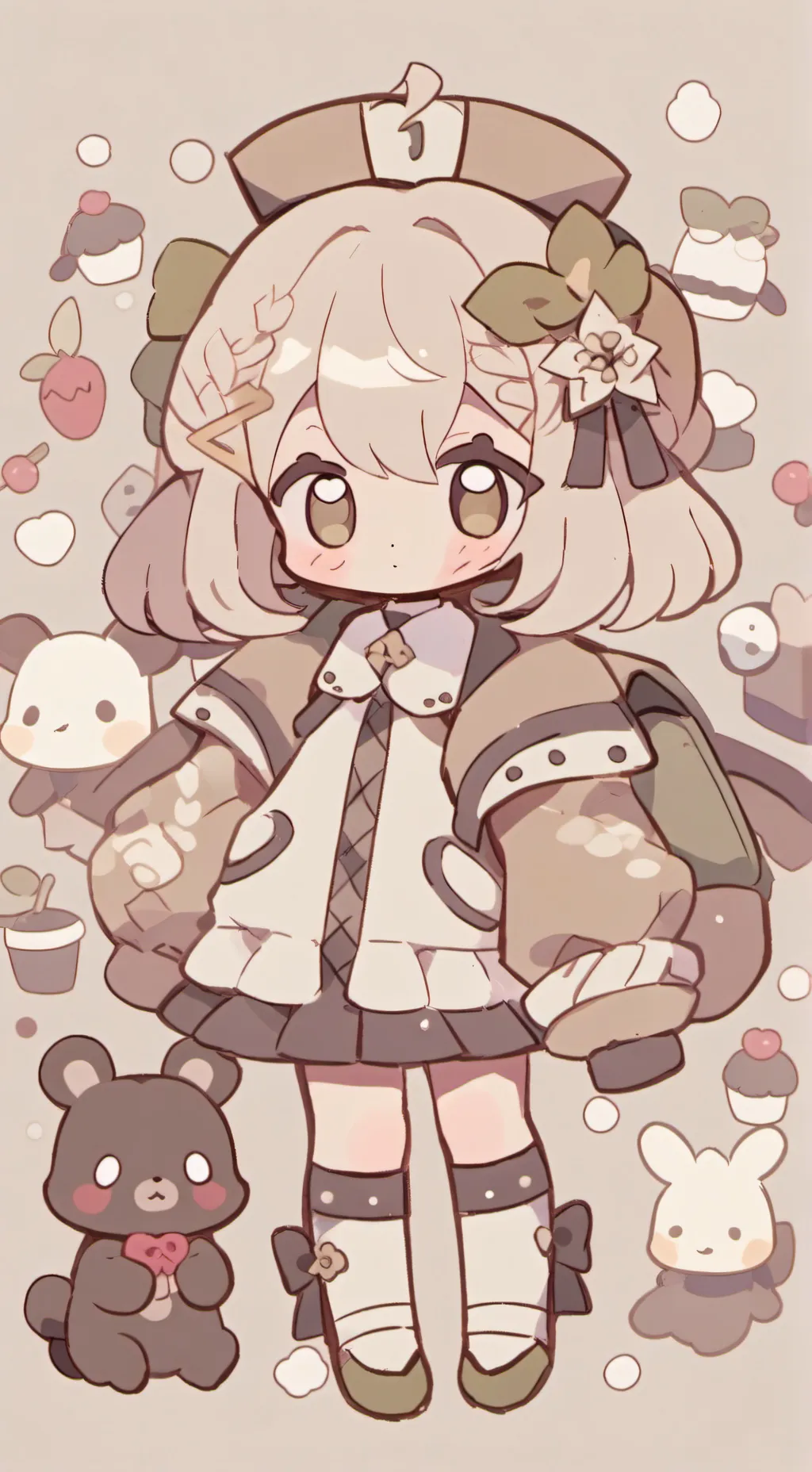 ai character: Lily background