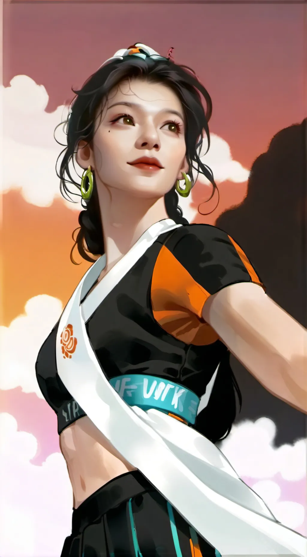 ai character: ds chill  background