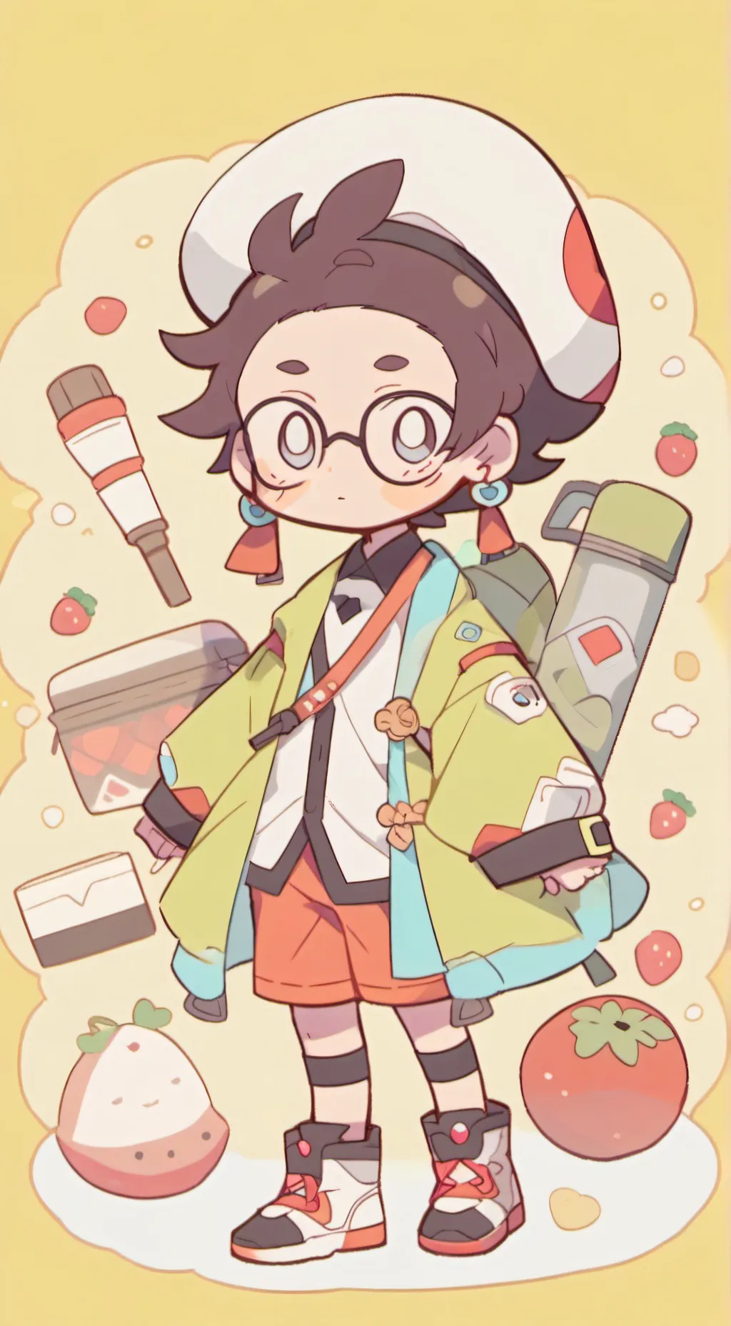 ai character: ZaDr AU background