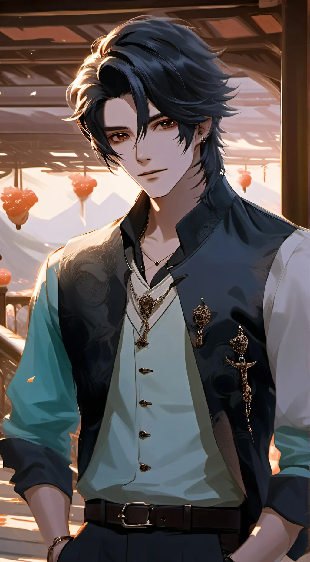 ai character: Ren background