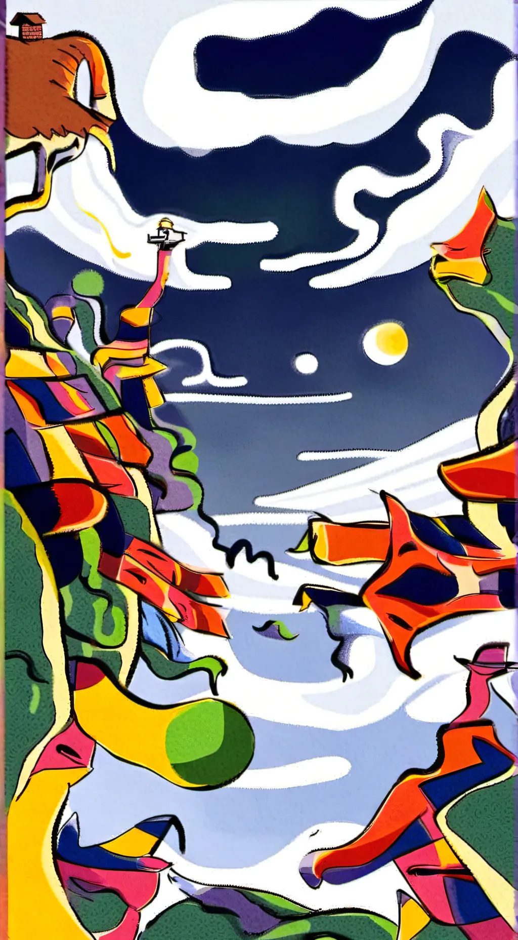 ai character: macaque sister background