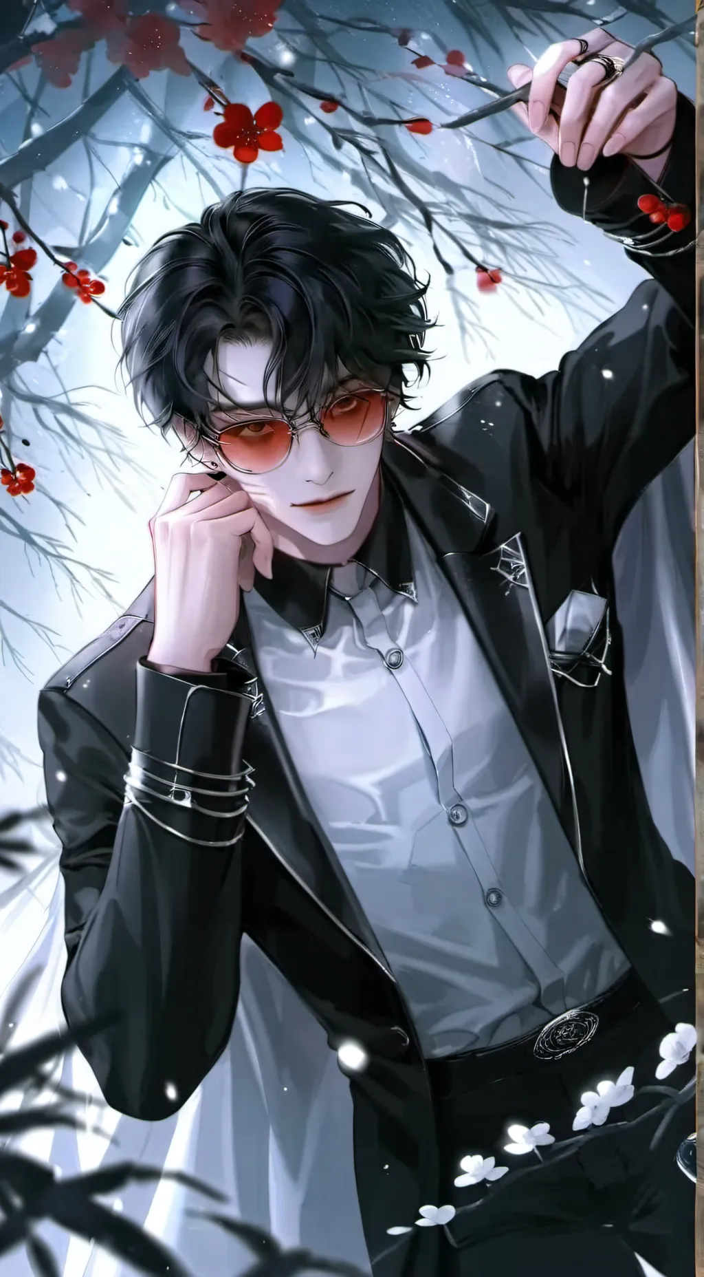 ai character: 🍷°_DAVID_°🍷 background