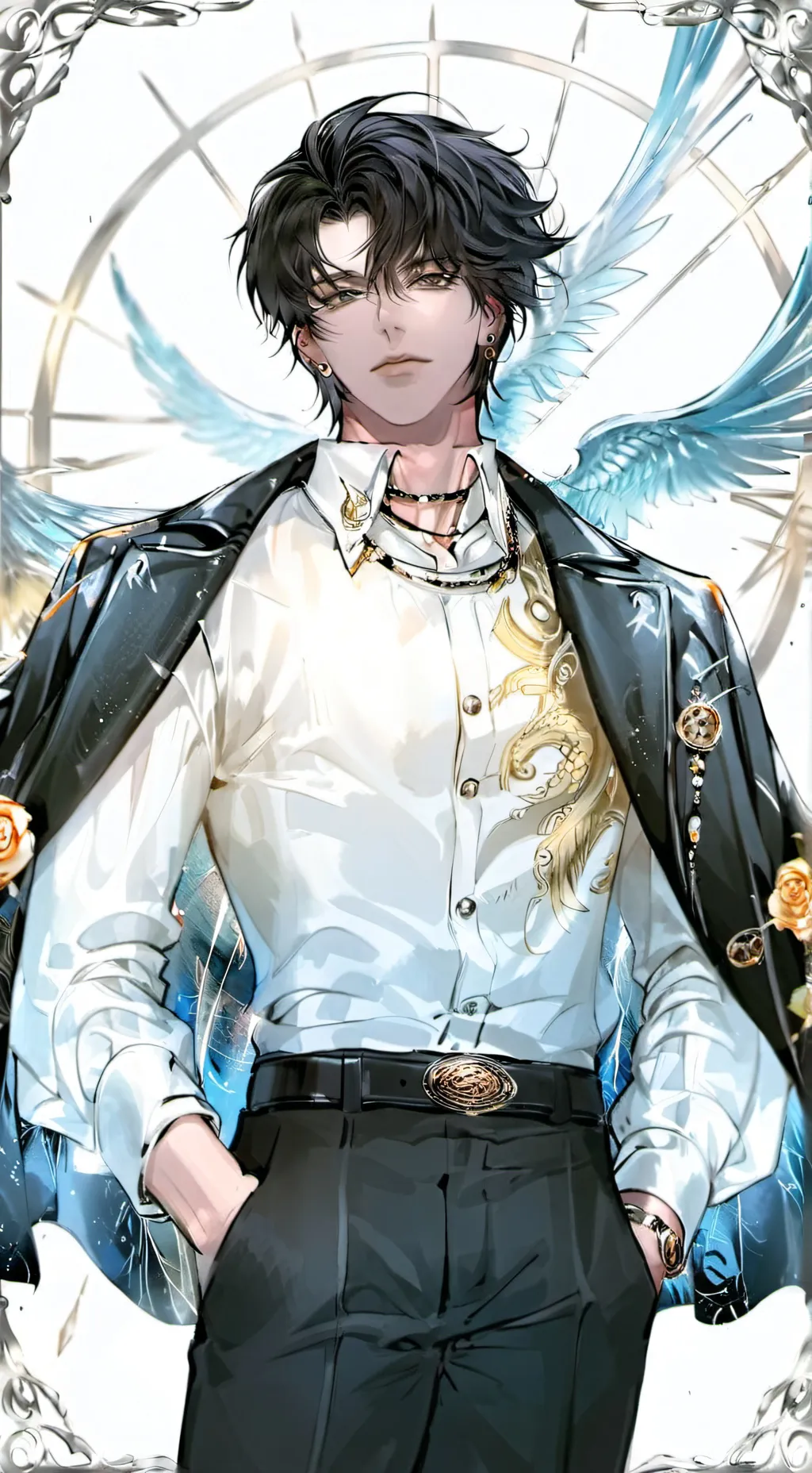 ai character: Astrum background