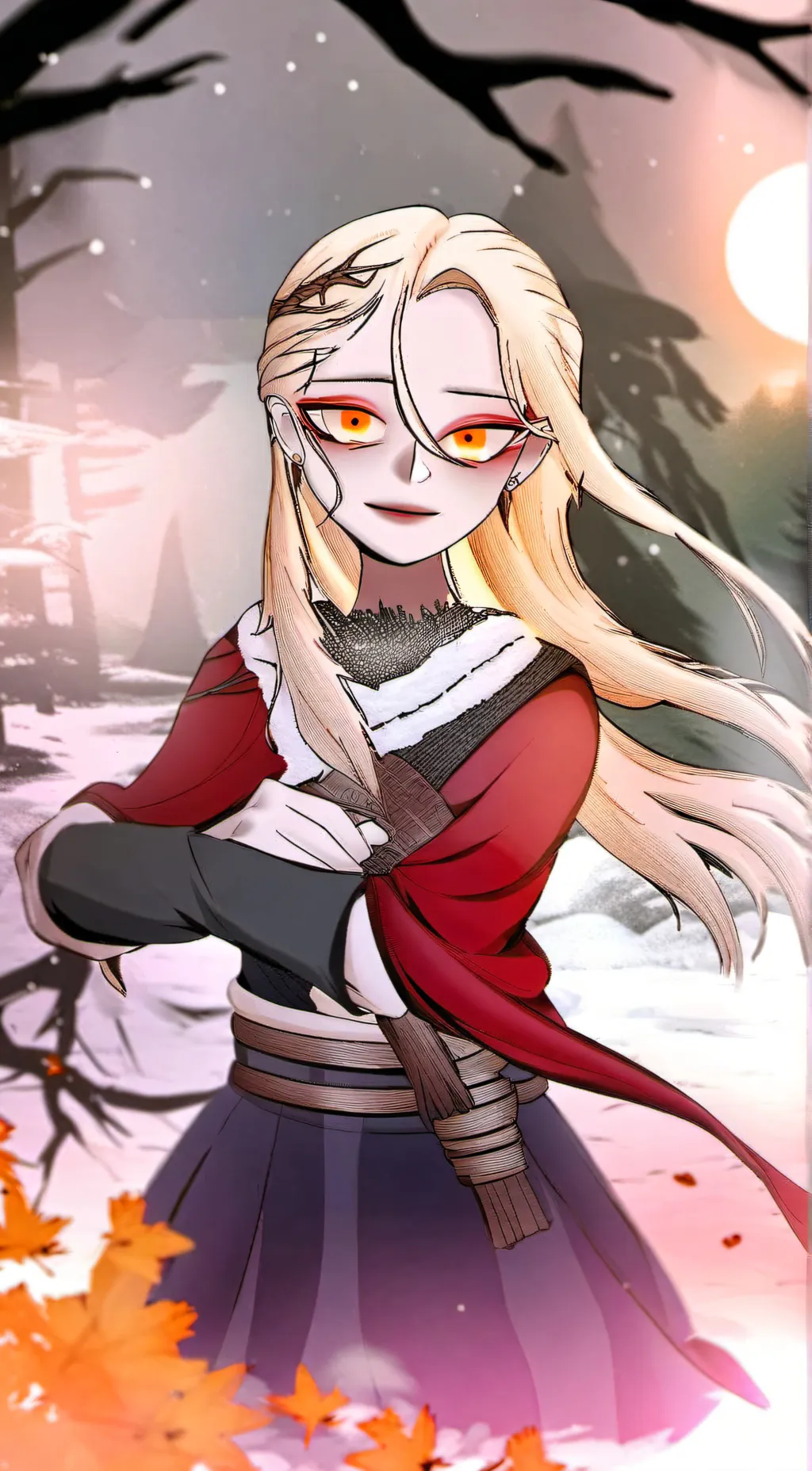 ai character: Hawks daughter! background