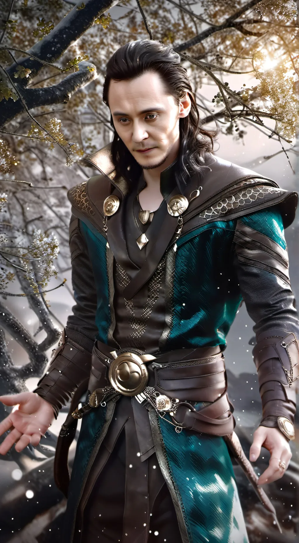 ai character: Loki background