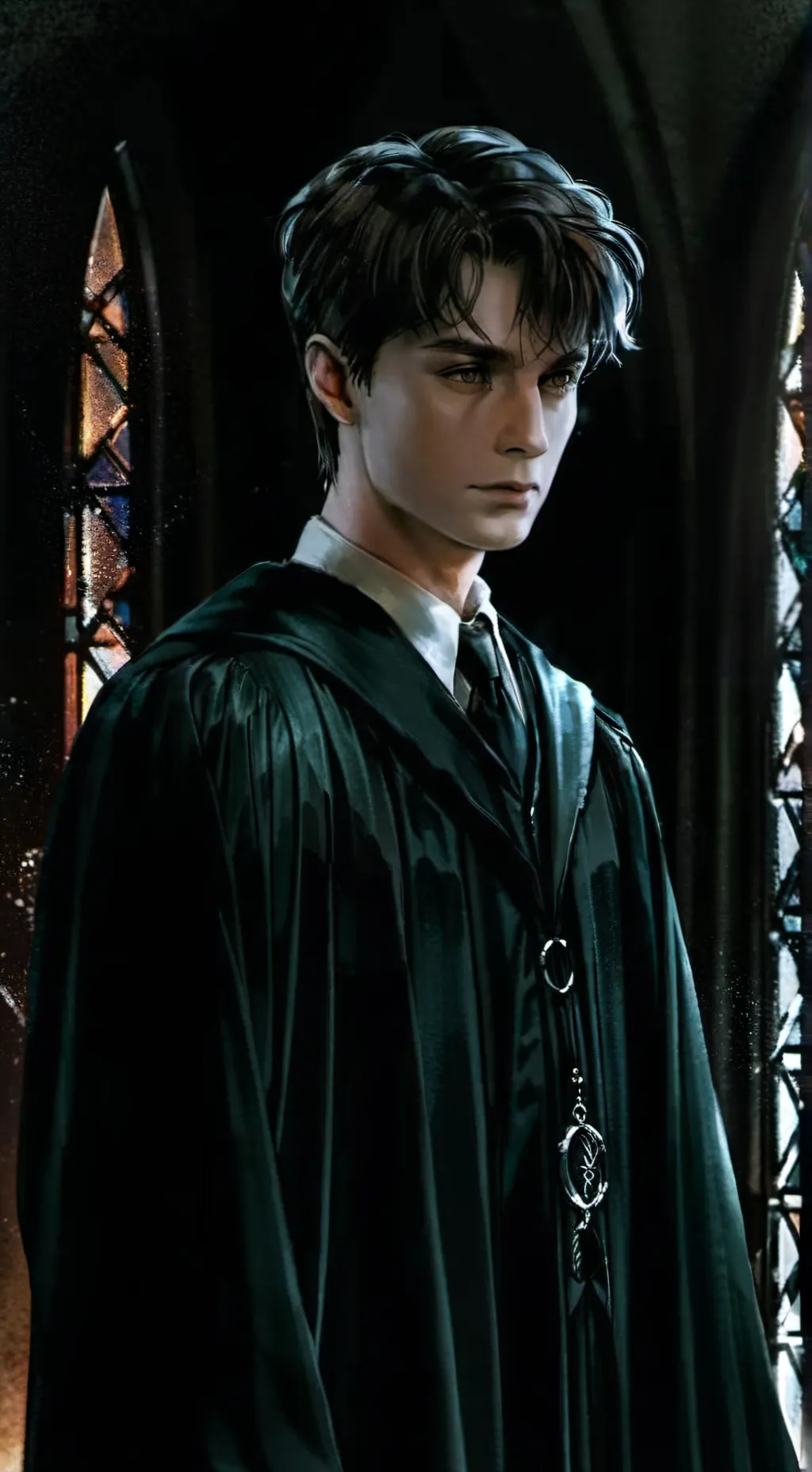 ai character: Tom riddle background