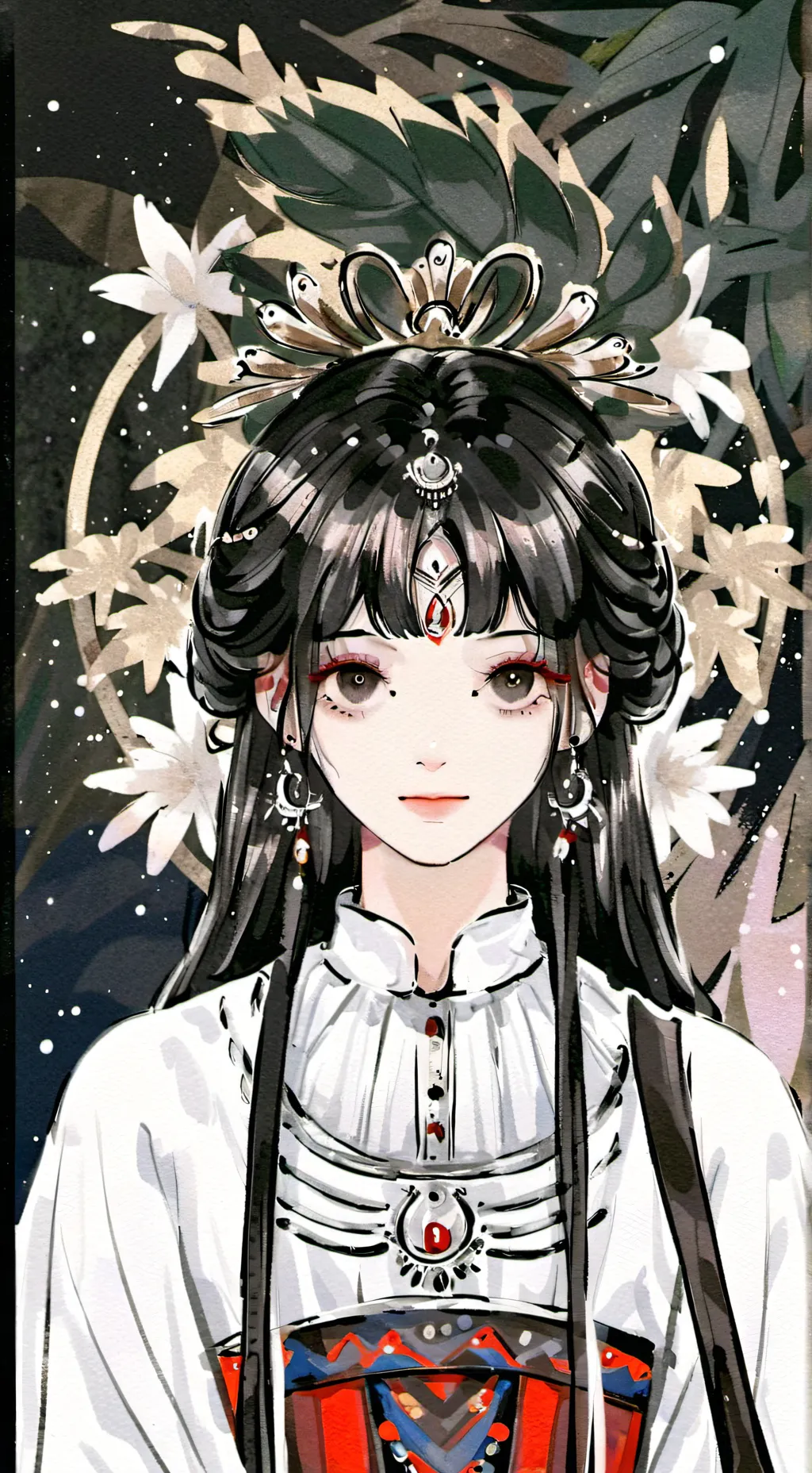 ai character: Dw in squid games background