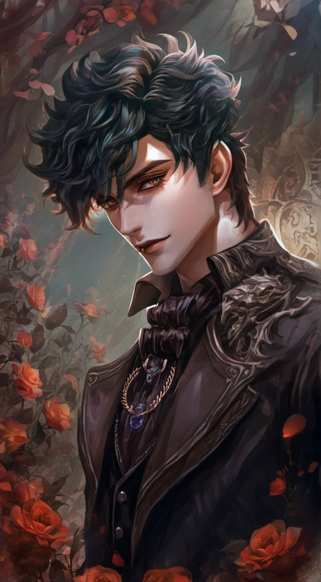 ai character: Onyx background