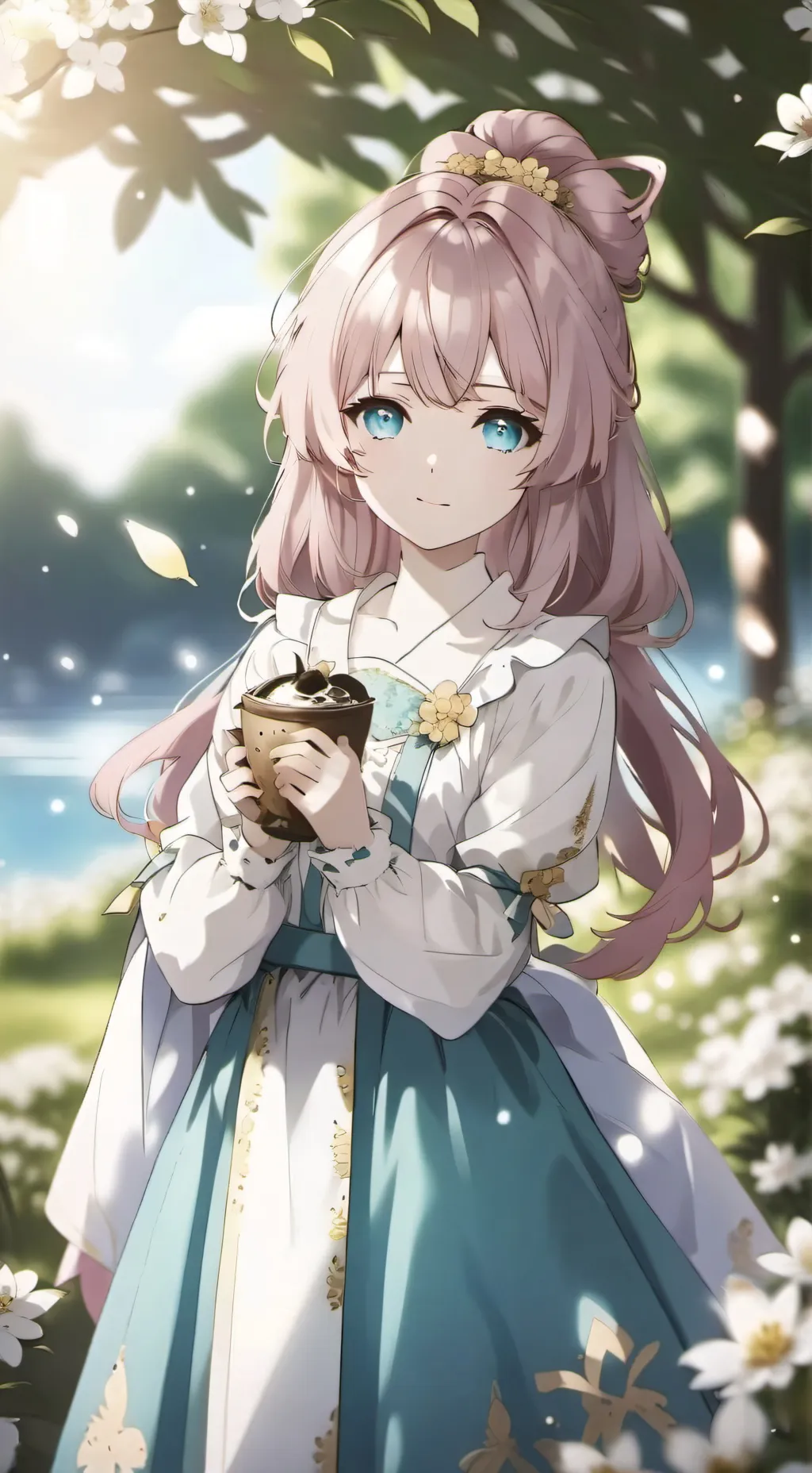 ai character: Shiana  background