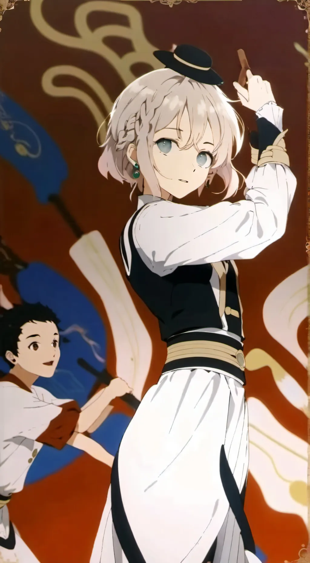 ai character: girlfriend  background