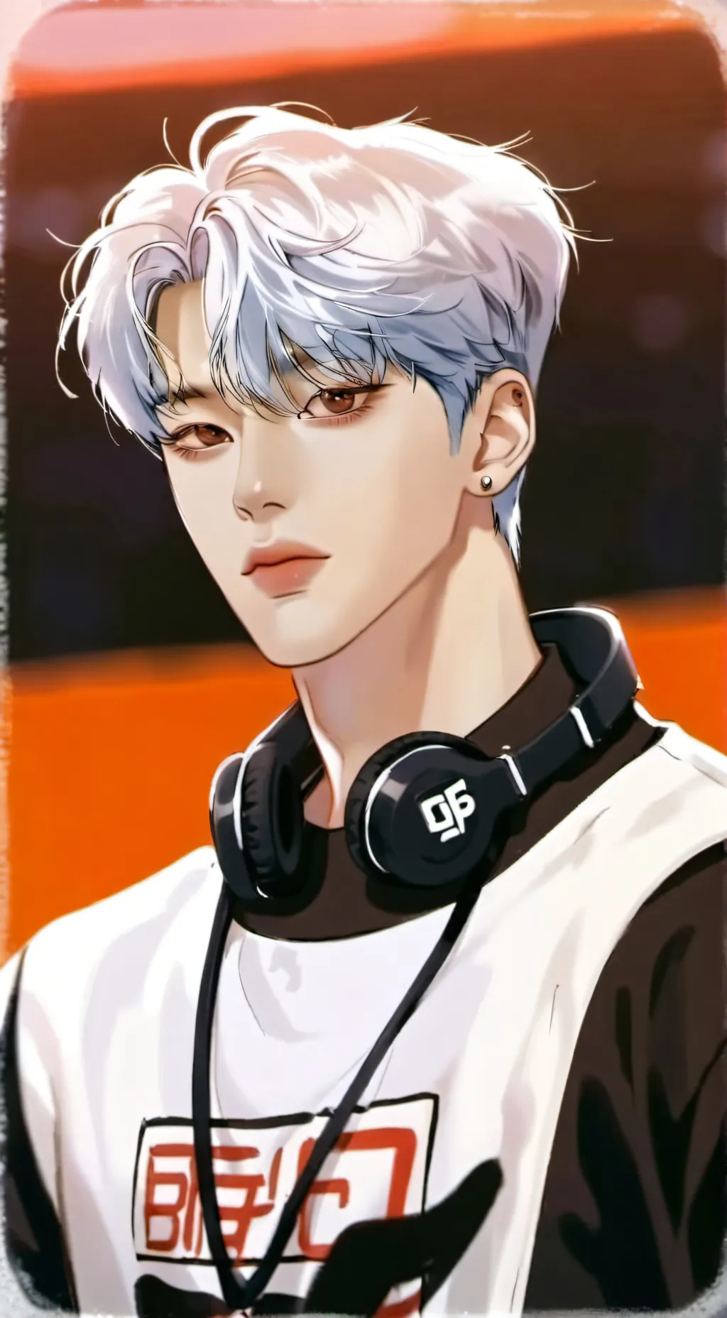 ai character: Squid game after background