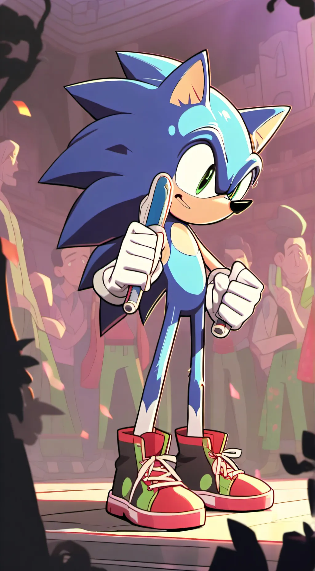 ai character: Sonic crew background