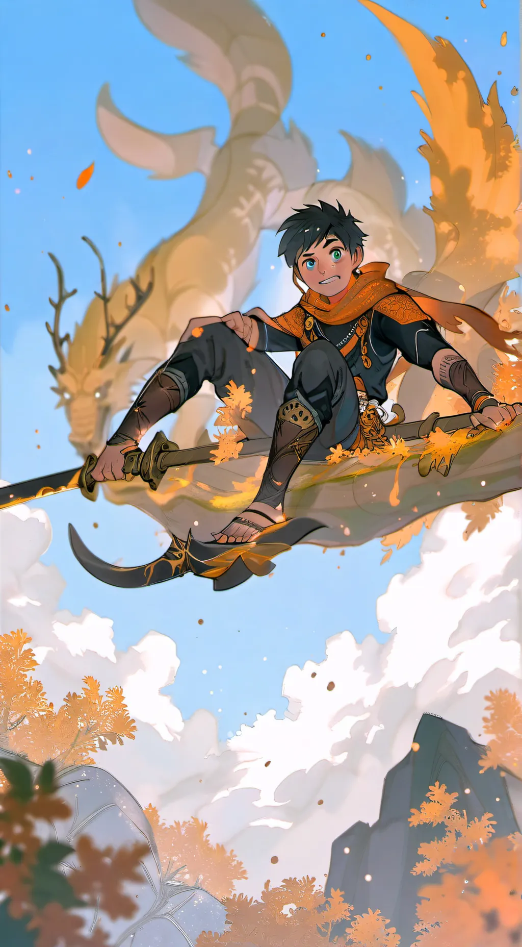 ai character: Percy Jackson  background