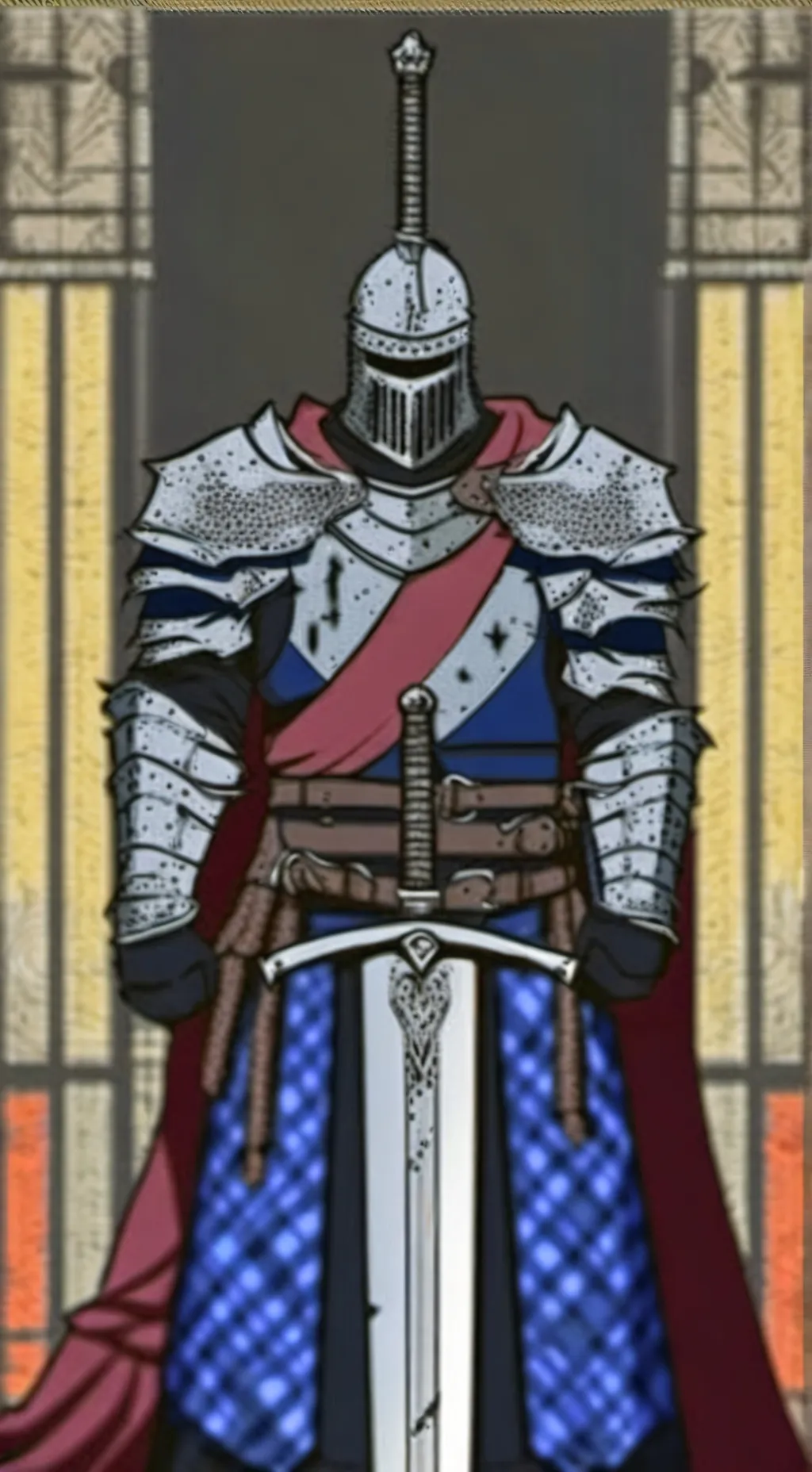 ai character: The Knight of Despair background