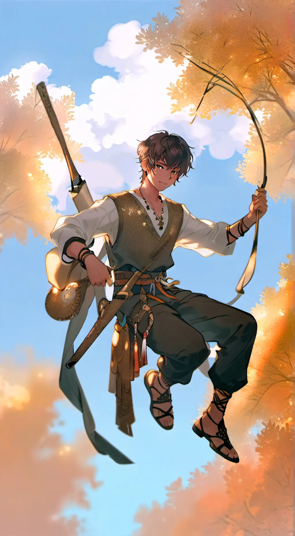 ai character: Leo Valdez background