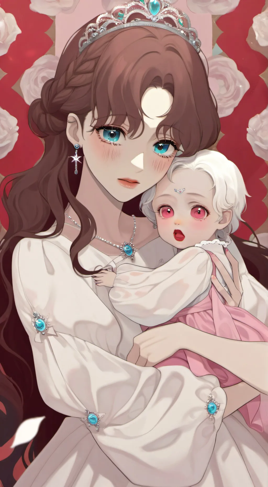 ai character: Protect the baby background