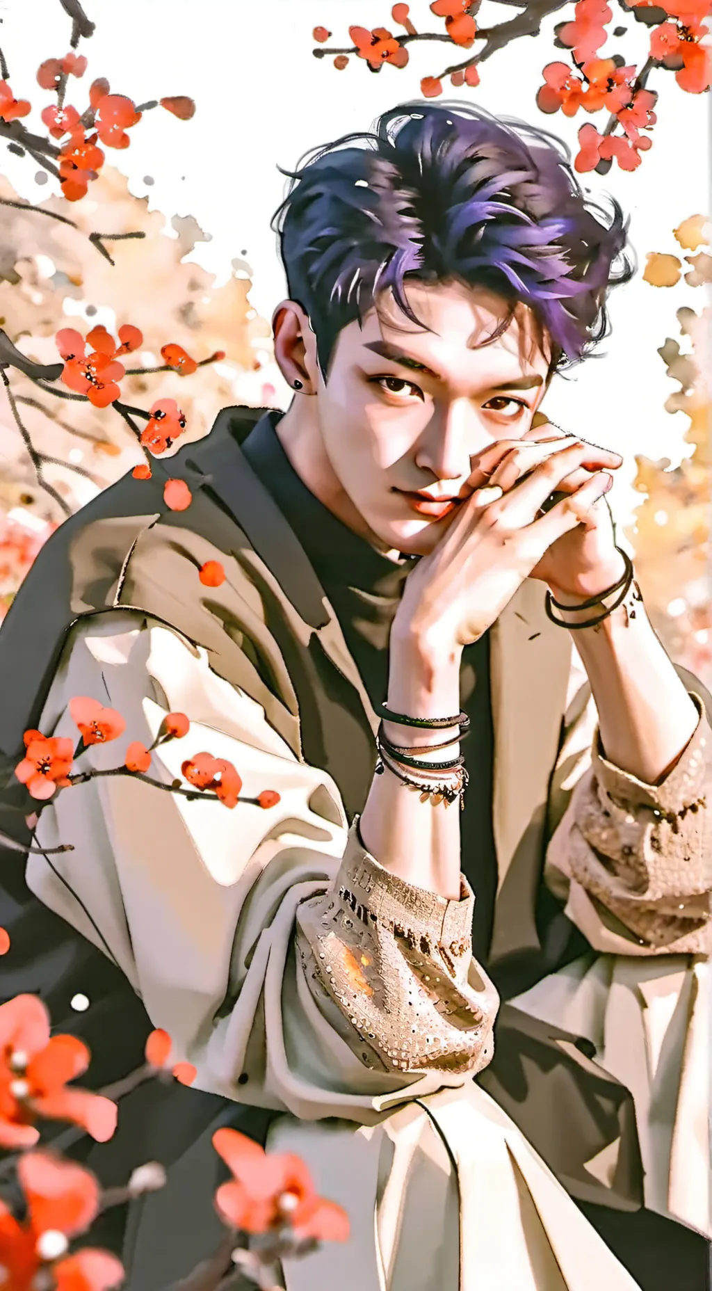 ai character: thanos background