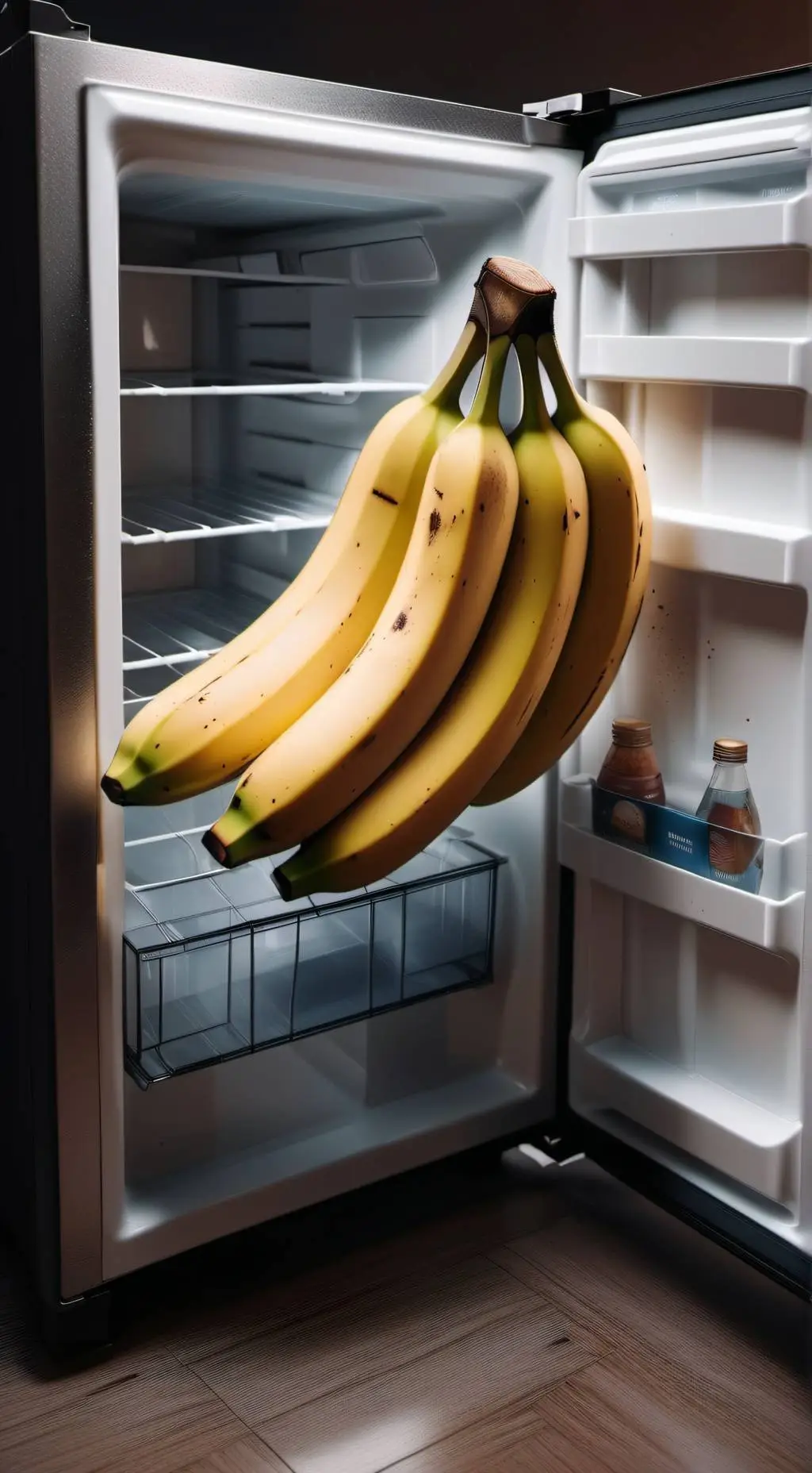 ai character: Banana background